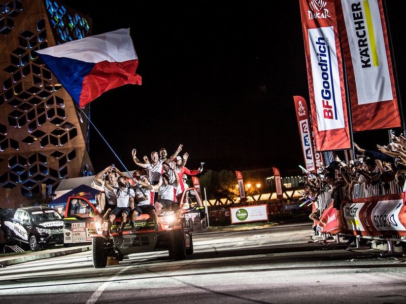 Prokop s Tománkem v Rallye Dakar sedmí!